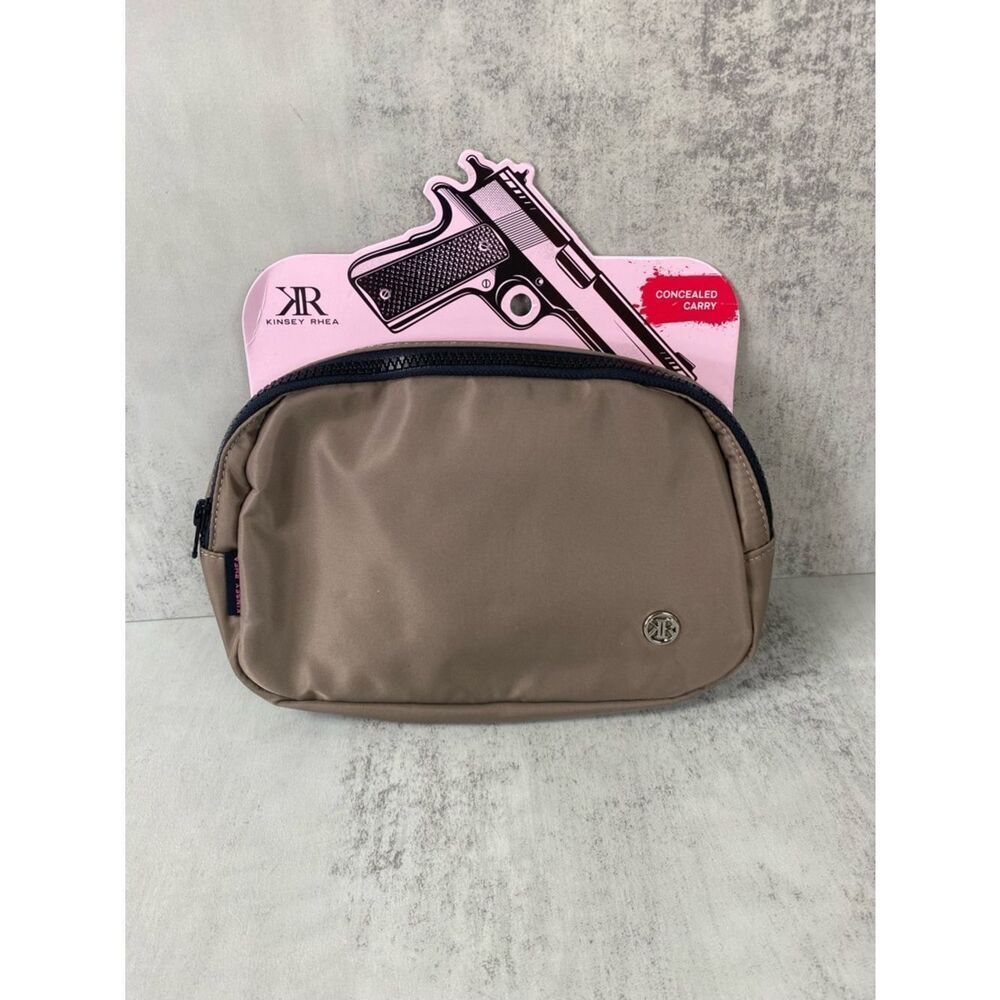 CONCEALED CARRY bag by Kinsey Rhea taupe
